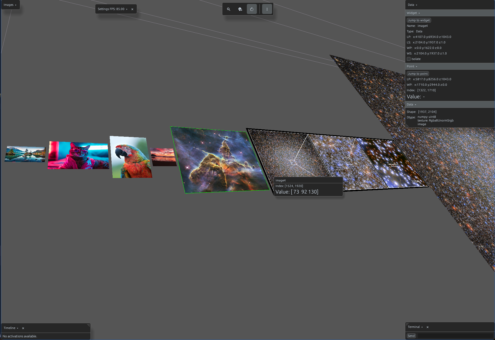 Batch Image Grid Visualization