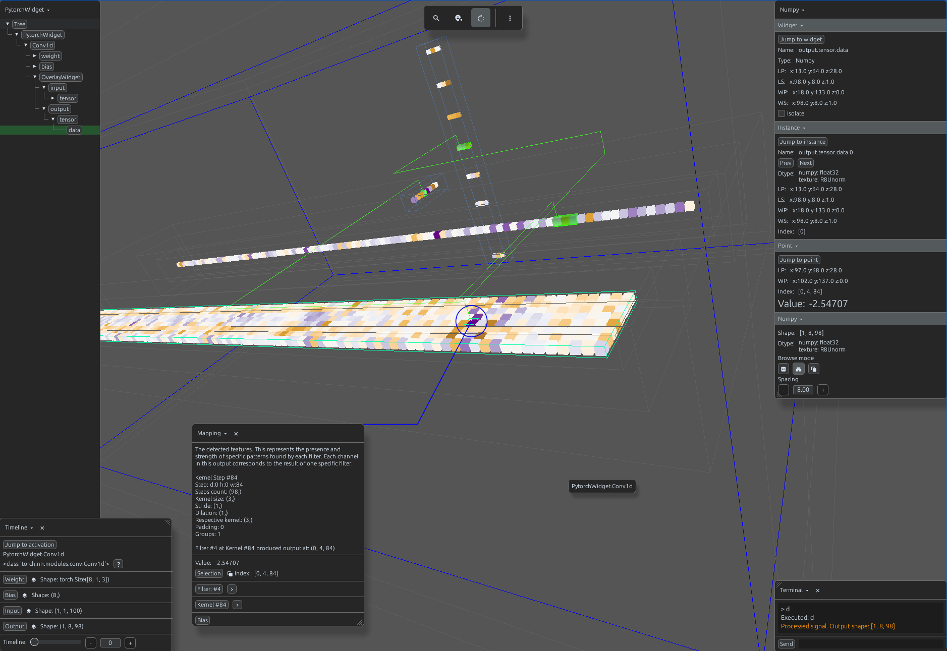 Conv1d mapping