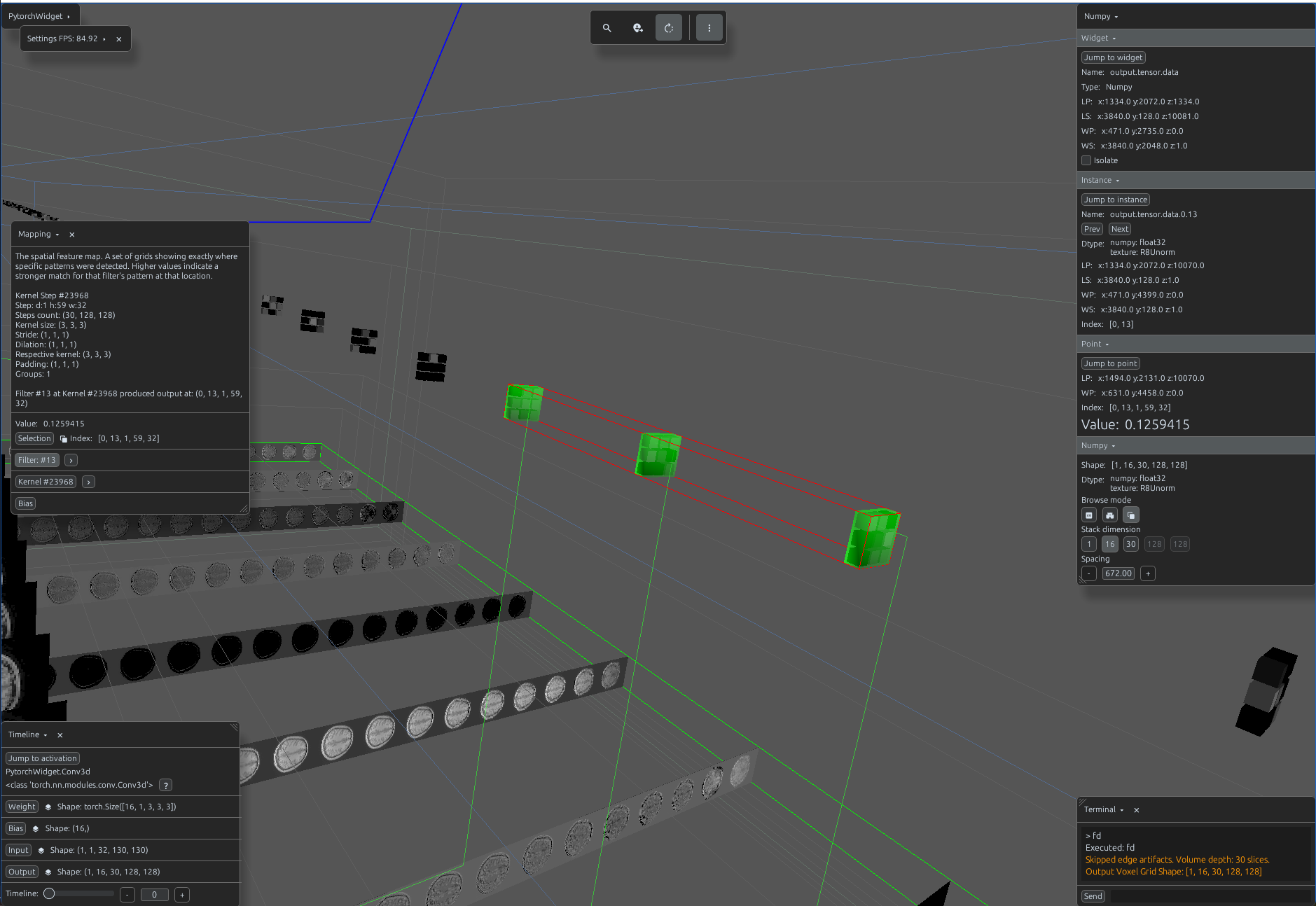 Conv3d bias