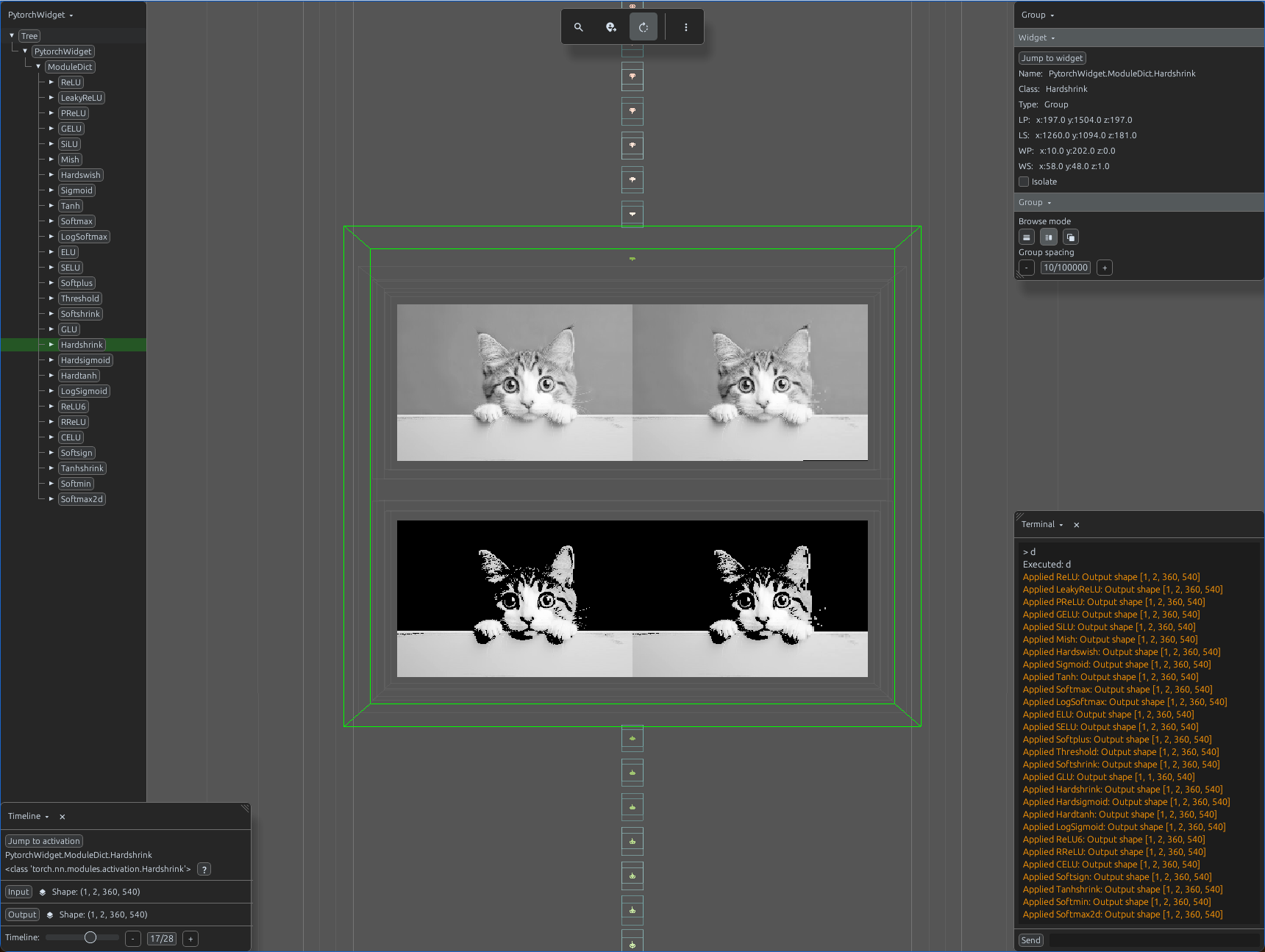 Hardshrink Activation