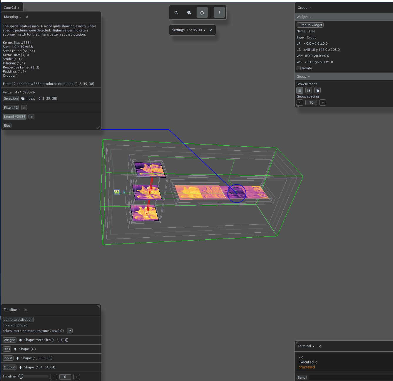 PyTorch Interaction Terminal